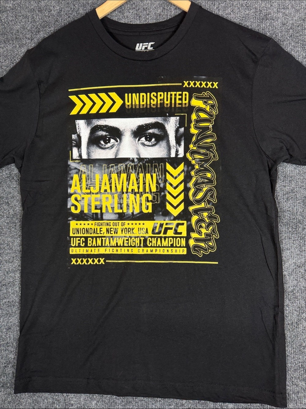 UFC Aljamain Sterling Undisputed Bantamweight Champion T-Shirt M
